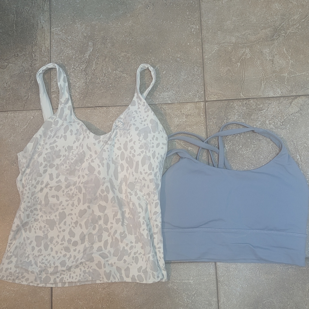lululemon athletica Tank Top And Bra Size 6